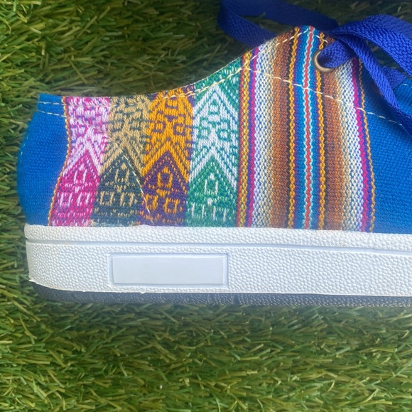 Aztec Serape Print Sneakers - Picture 5 of 10